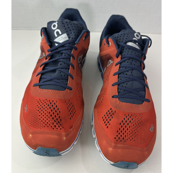 *Flawed On Running Cloudflow Shoes Rust/Pacific Men's Size 11 Running Sneakers - Picture 16 of 16